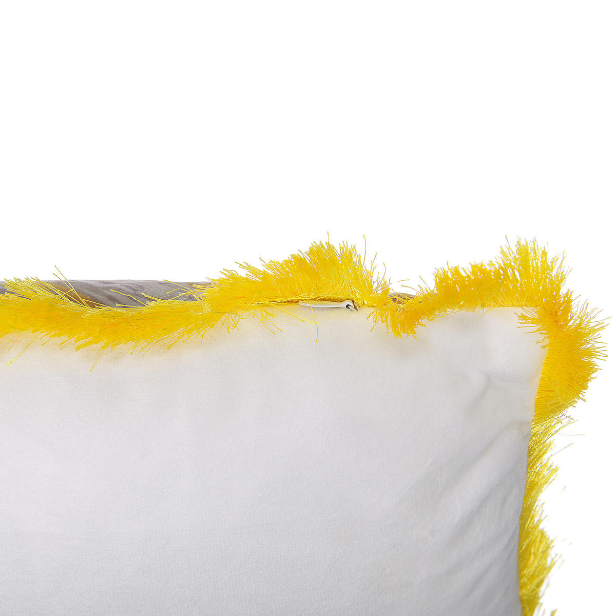 DEKOKISSEN 2er-Set Gelb 45/45 cm Manju - Gelb, Textil (45/45cm) - Beliani