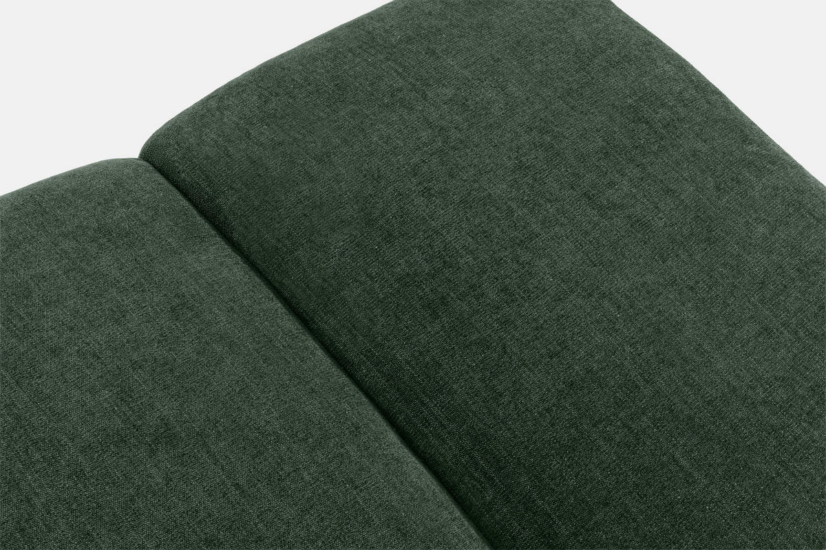 SITZHOCKER FLAVA, Dunkelgrün - Dunkelgrün, Holz/Holzwerkstoff (123/47/70cm) - KONSIMO®