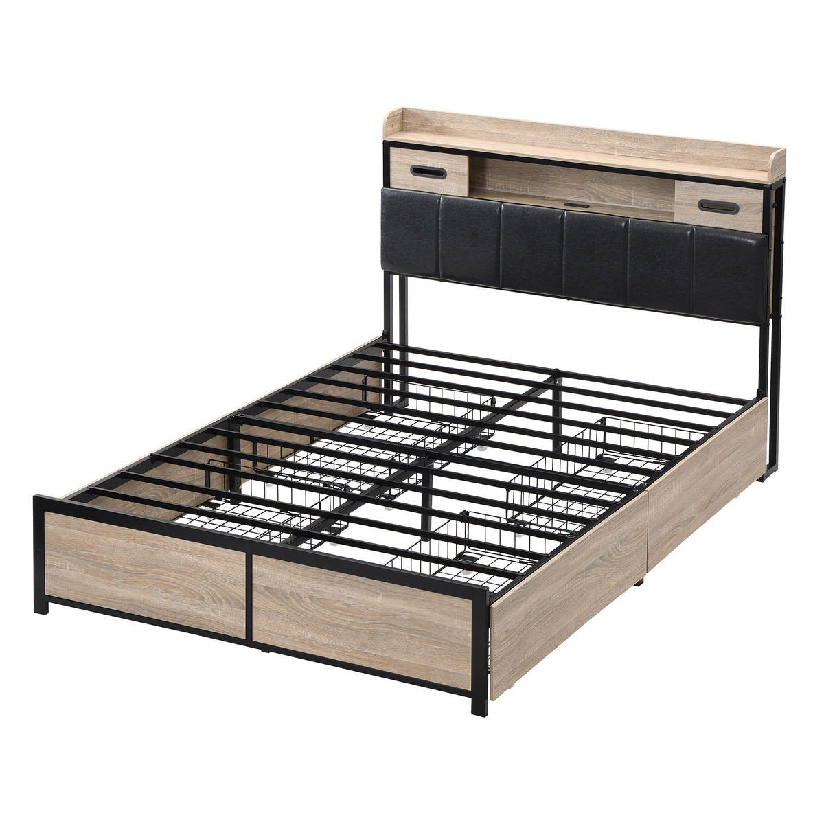 CANAPEA EXTENSIBILĂ bej din catifea reiată, model cu 2 straturi - bej, lemn - Urban Meuble
