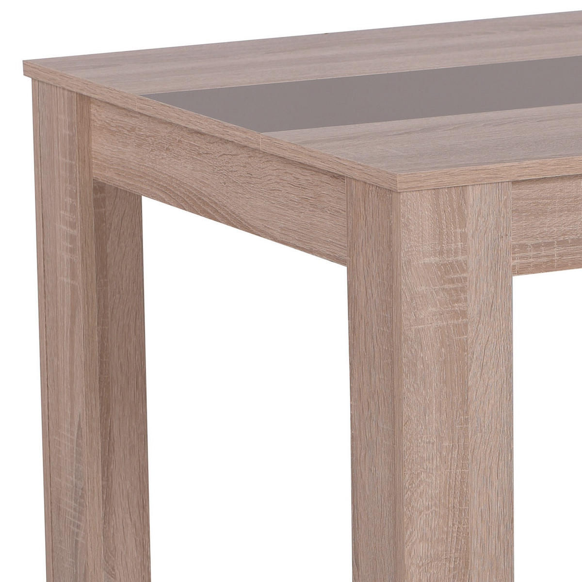 ESSTISCH in Holzwerkstoff 135/80,5/75 cm - Braun, Holz (80/135/75cm) - Homestyle4u