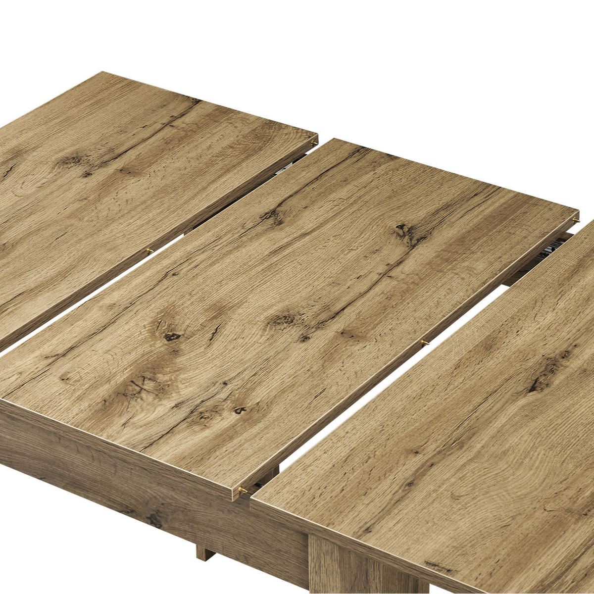 ESSTISCH LIVIUS 80-120/60/74 cm - Eiche Artisan, Holzwerkstoff (80/60/74cm) - B&D Home