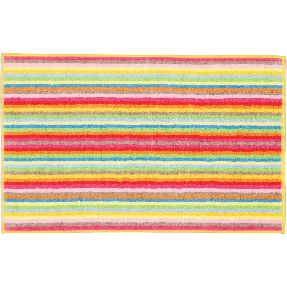 BADEMATTEN LIFESTYLE STREIFEN 7008 MULTICOLOR - 25 - Multicolor, Textil (50/80cm) - Cawoe