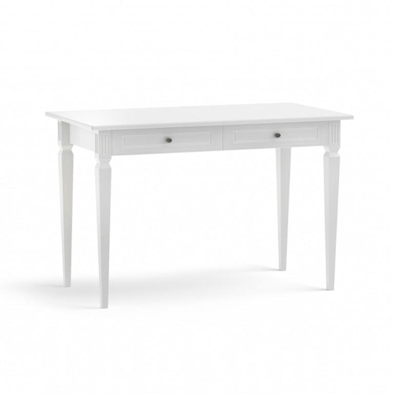 PSACÍ STŮL Bílá - bílá, kompozitní dřevo (65/120/78cm) - Petits-meubles