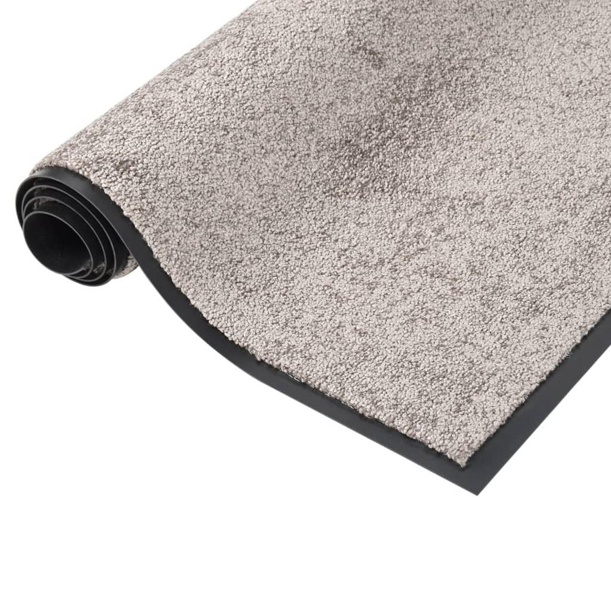 FUSSMATTE 80/120 Cm Grau - Grau, Kunststoff (80/120cm) - vidaXL
