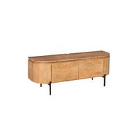 LOWBOARD Magnificent Mangoholz 120 cm / 35 cm Natur - Naturfarben, Holz (120/30/35cm) - Villa Möbel