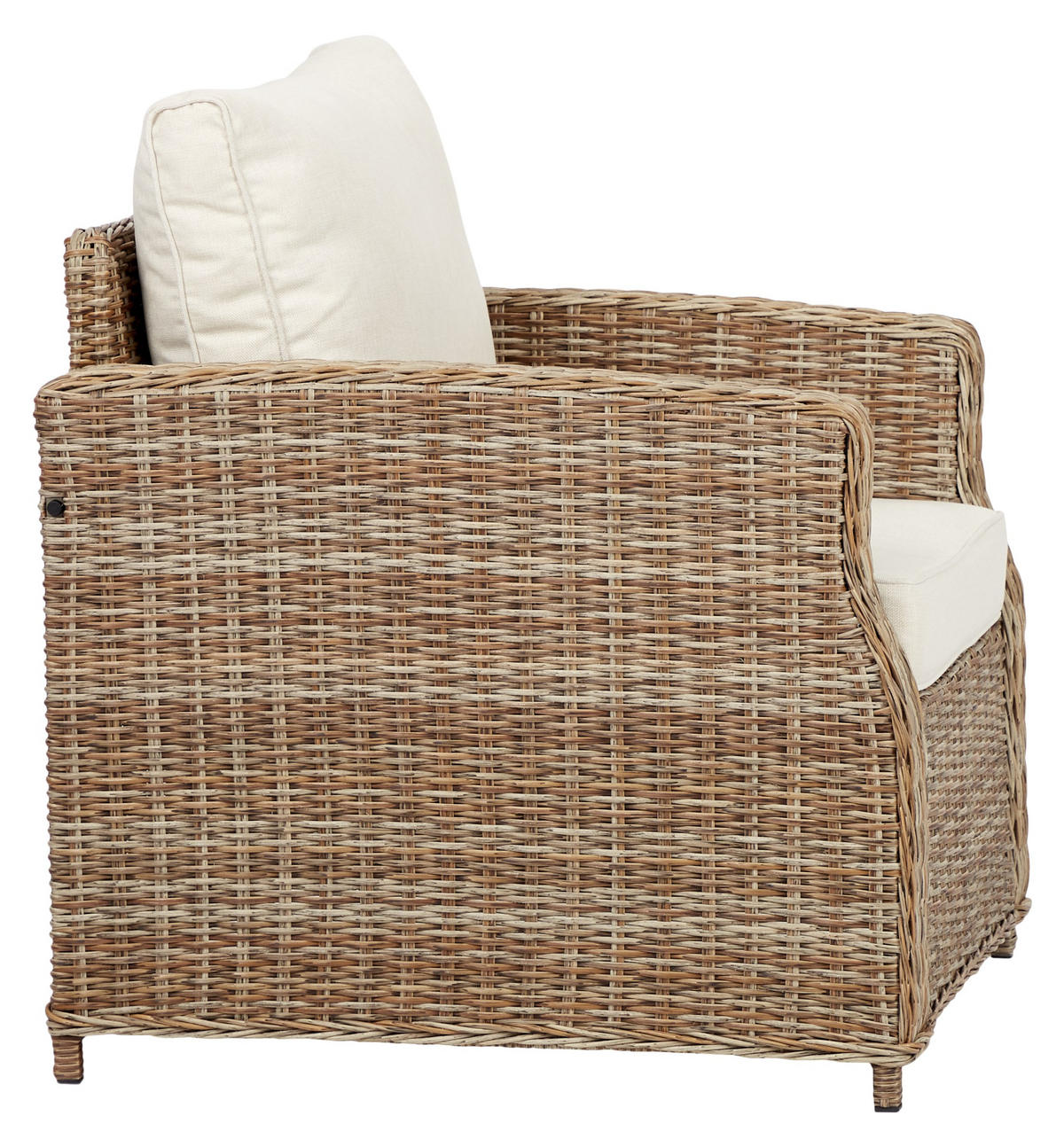 GARTENSESSEL, Gram, Natur, Rattan, 81 x 80 x 77 cm - Naturfarben, Naturmaterialien (81/77/80cm) - ebuy24