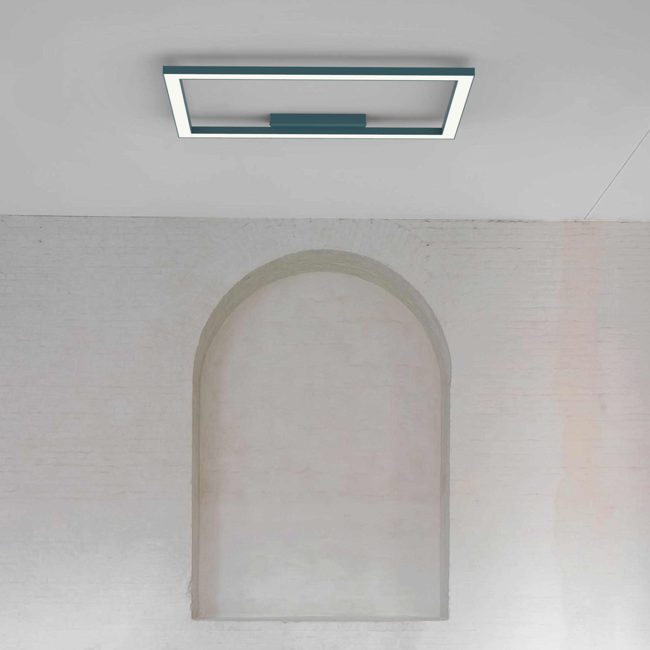 LED-DECKENLEUCHTE - Goldfarben, Metall (40/60/100cm) - Lumicom