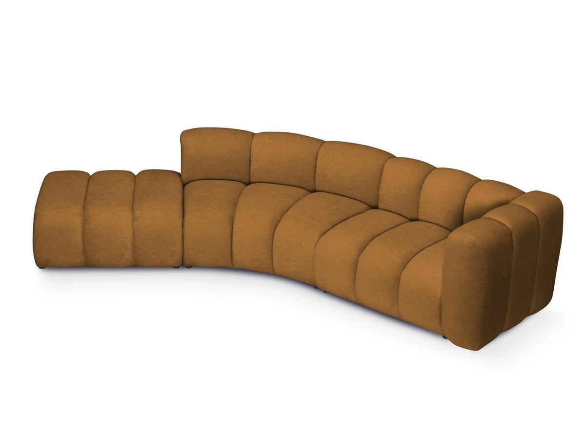 POUF Chenille Stoff Grün - Schwarz/Olivgrün, Holzwerkstoff/Kunststoff (65/40/65cm) - Makamii