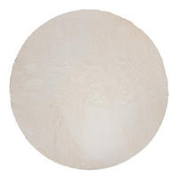 TEPPICH Couka Ø 118 cm - Weiß, Textil (118/118cm) - Atmosphera Createur d´interieur