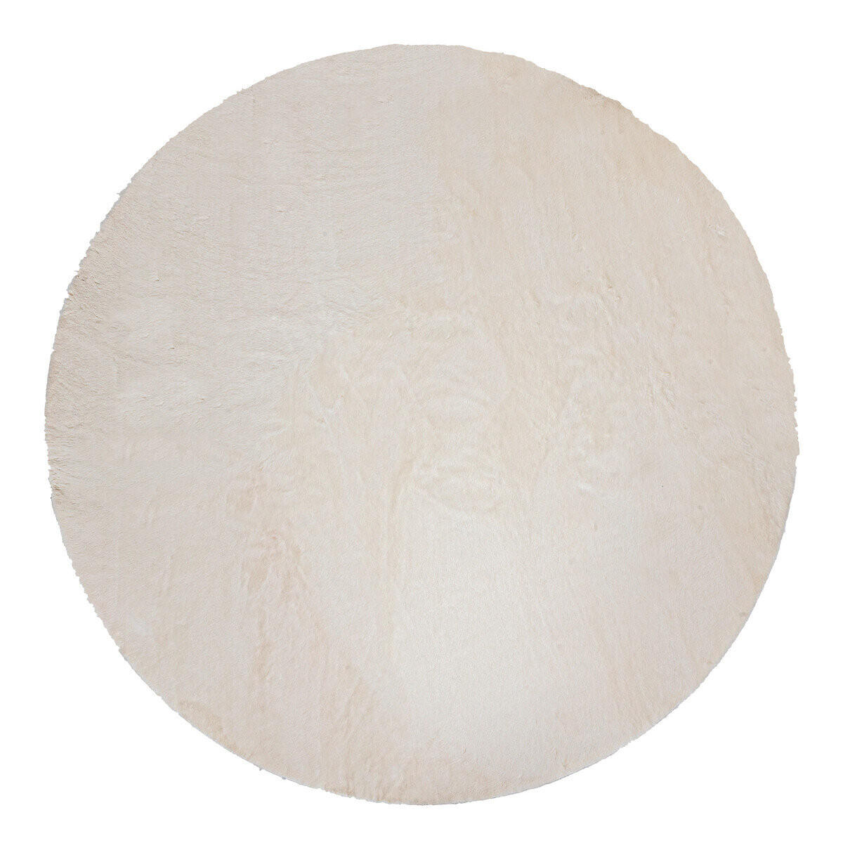 TEPPICH Couka Ø 118 cm - Weiß, Textil (118/118cm) - Atmosphera Createur d´interieur