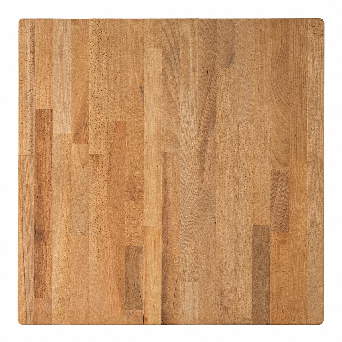 COUCHTISCH - Massivholz - Buchefarben, Holz (85/85/44cm) - home24