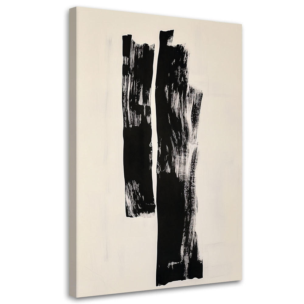 Feeby Leinwandbild Beige 60x90 cm