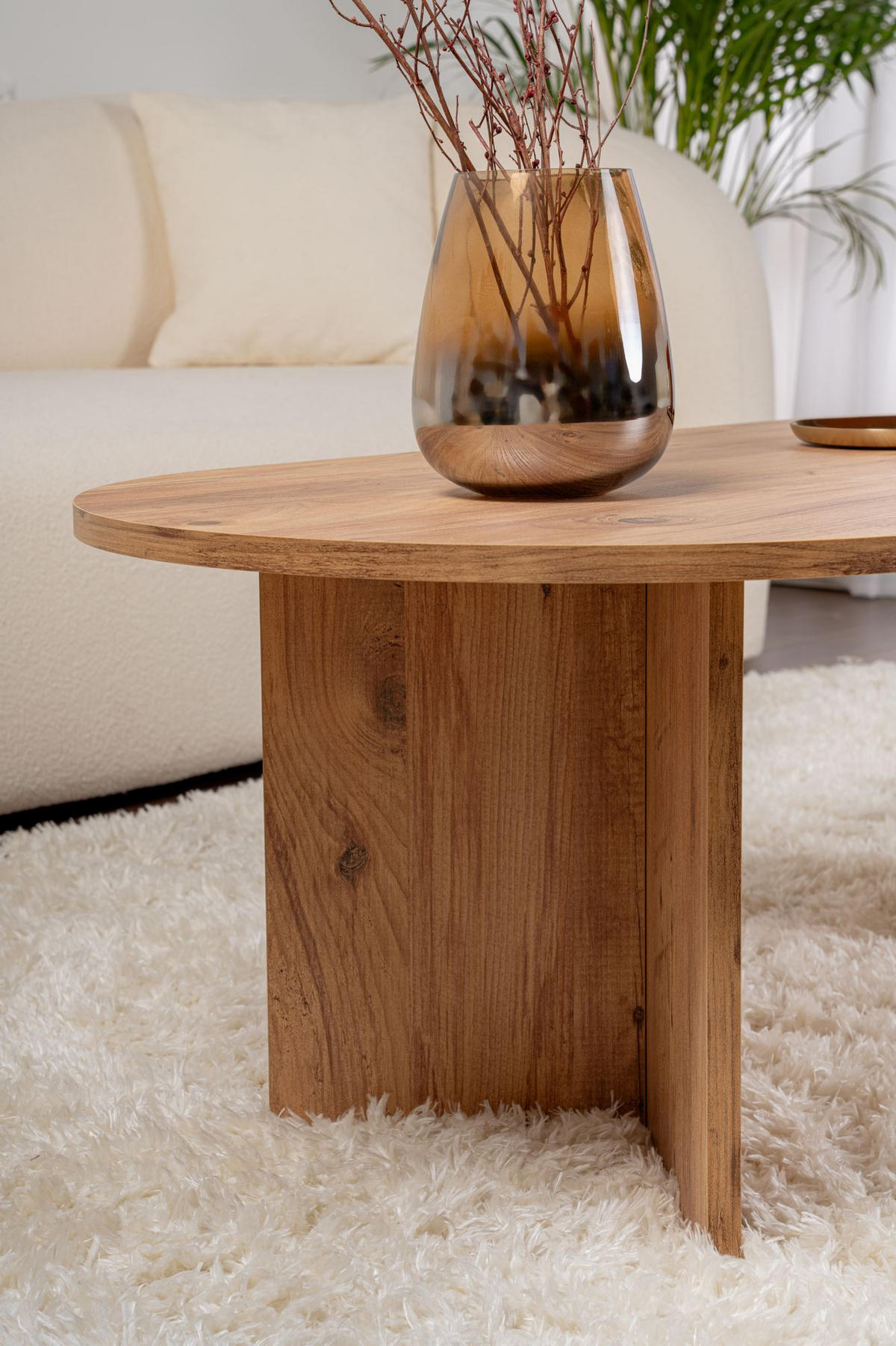 COUCHTISCH sable Braun - Braun, Holzwerkstoff (119/60/40cm) - Habitat Garten