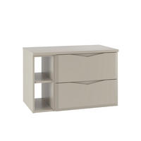 WASCHTISCHUNTERSCHRANK 80.6cm Ellie Kaschmir - Beige, Holzwerkstoff (80.6/52.2/46.5cm) - Petits-meubles