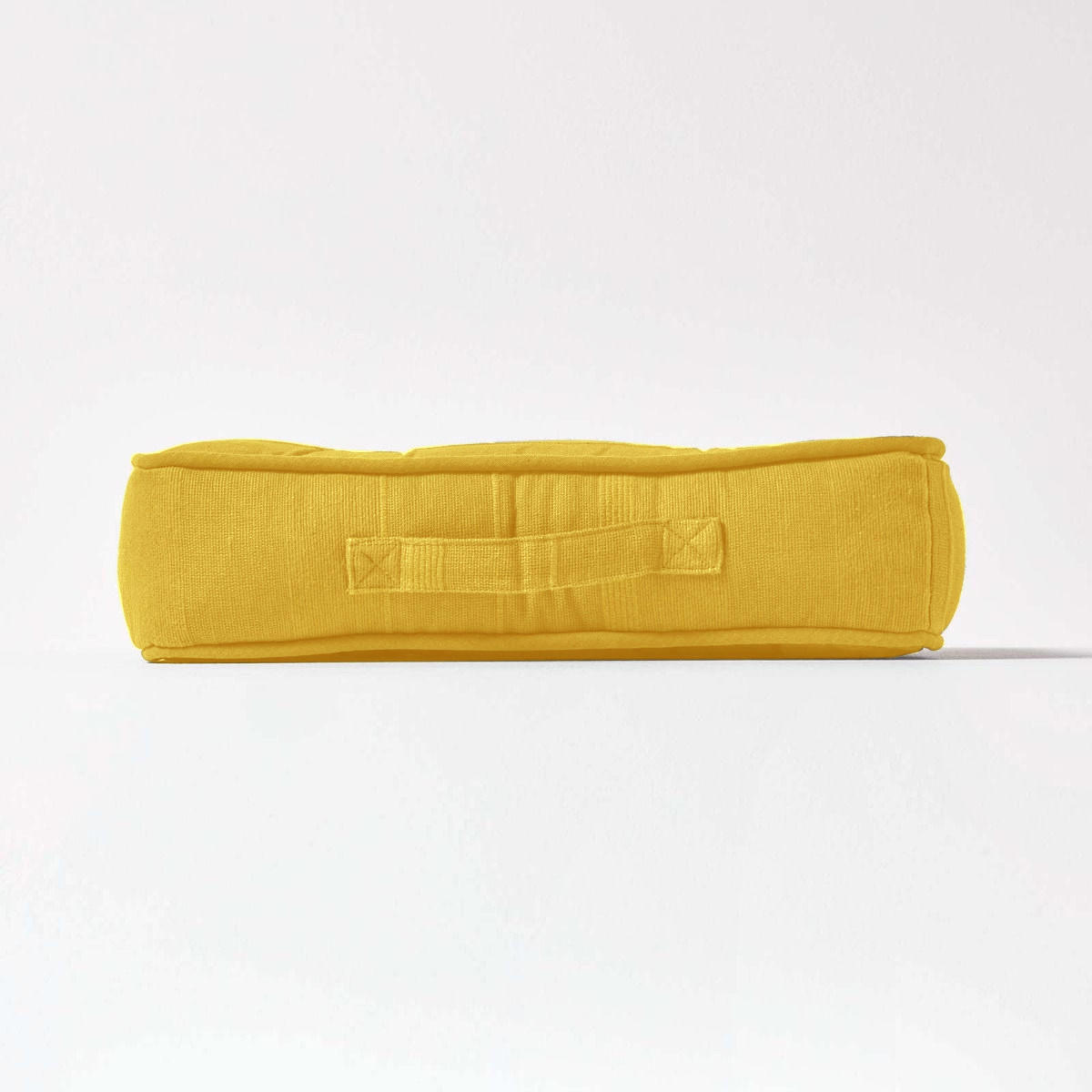SITZKISSEN Rajput gelb 40/40/8 cm - Gelb, Textil (40/40/8cm) - Homescapes