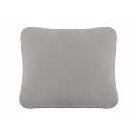 GARTENKISSEN RAMBE Dekokissen mit Füllung, 40x35 cm, Outdoorgeeignet, Hellgrau - Hellgrau, Textil (40/35cm) - KONSIMO®