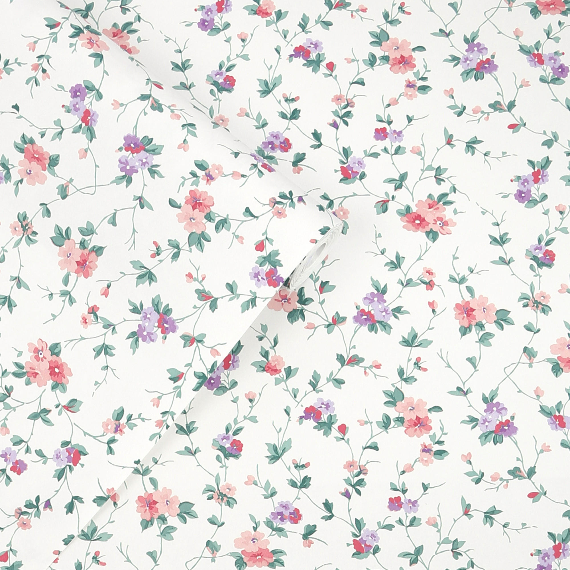 VLIESTAPETE Priory Coral Pink - Pink, Papier/Kunststoff (52/1000cm) - Graham & Brown