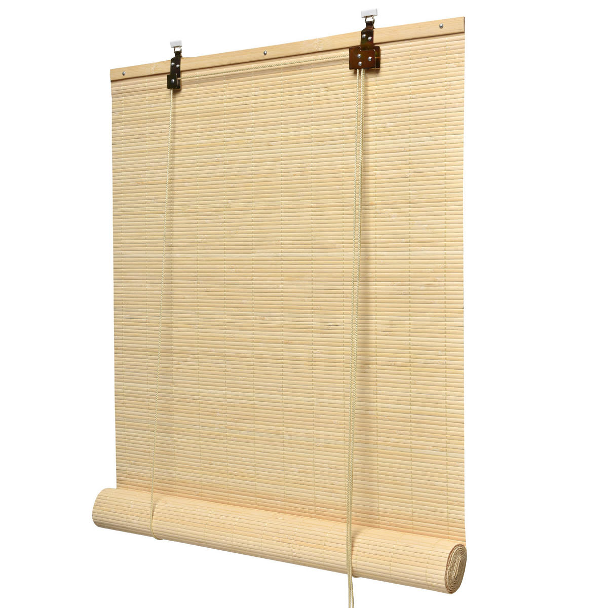 BAMBUSROLLO SolDecor B86 80/160 cm Natur - Naturfarben, Holz (80/160cm) - Sol Royal