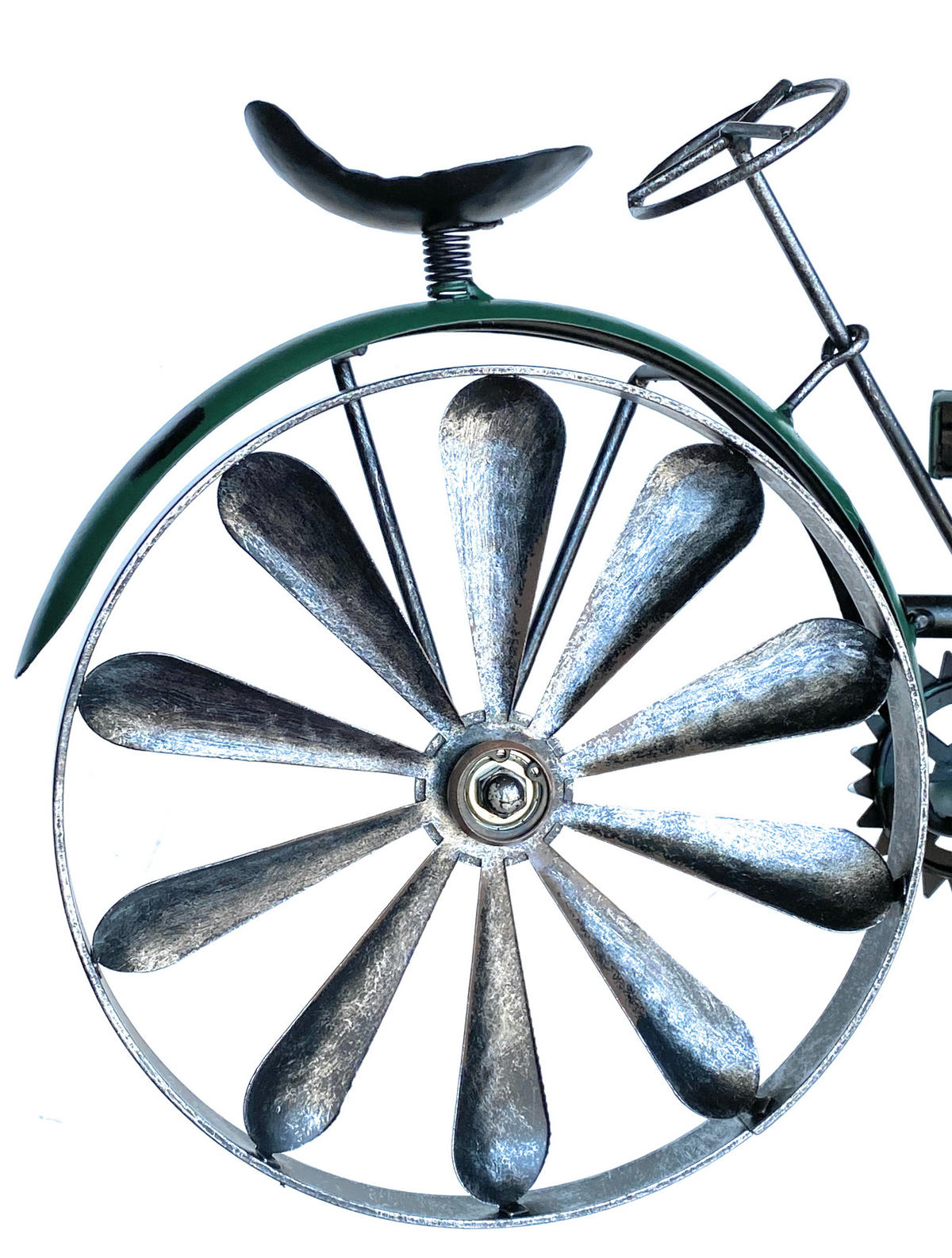 GARTENSTECKER Metall Traktor XL 160 cm Trecker Grün - Grün, Metall (45/160/9.5cm) - DanDiBo