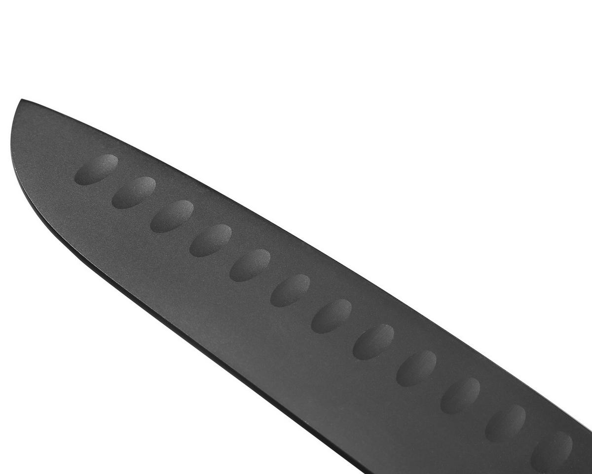 SANTOKUMESSER 18 cm - Schwarz, Metall (31cm) - Wakoli