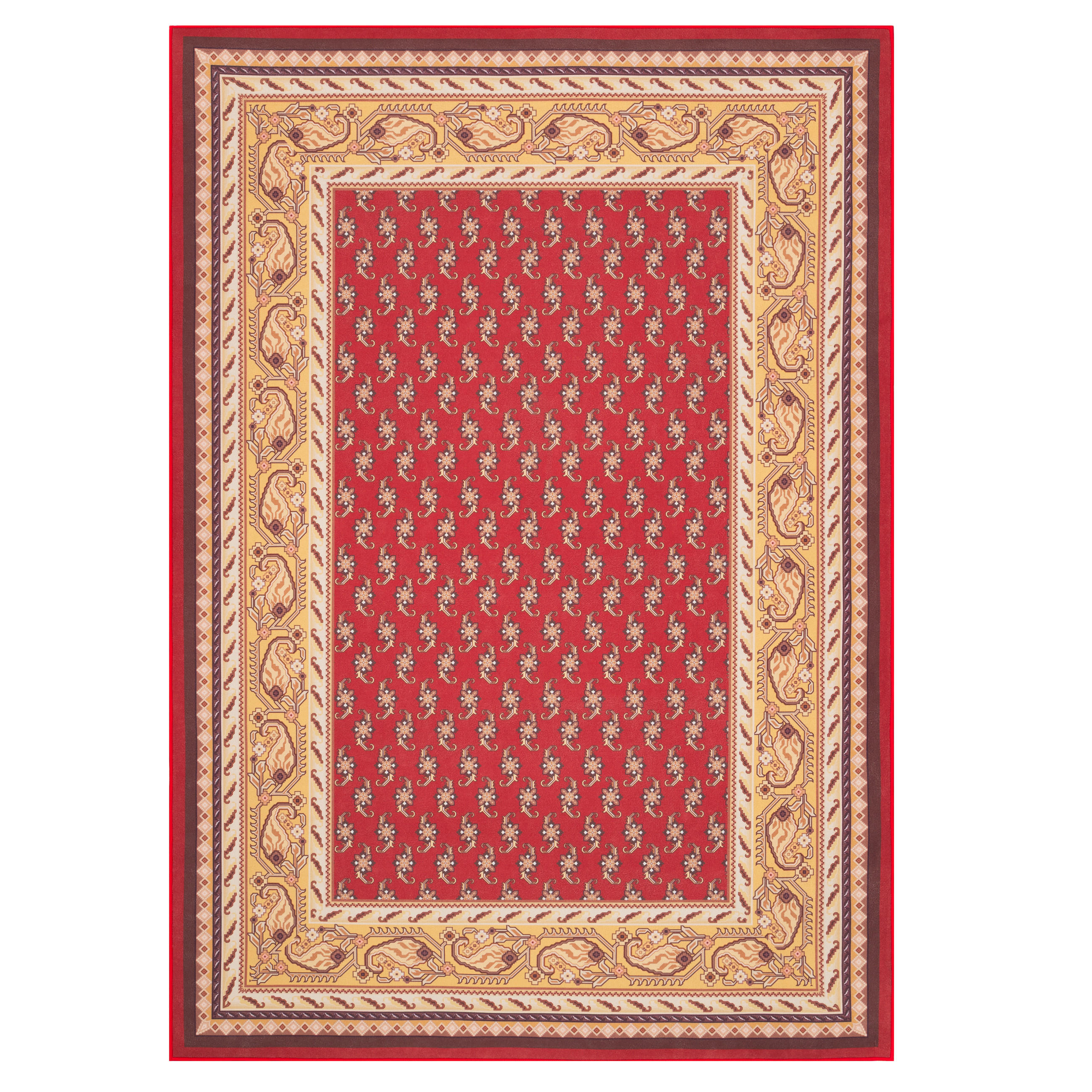 TEPPICH NORA Rot 70/150 cm - Rot, Textil (70/150cm) - Tapiso