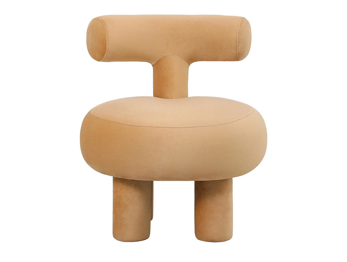SESSEL Abrazo 58/58/67 cm - Braun, Textil (58/67/58cm) - Leitmotiv