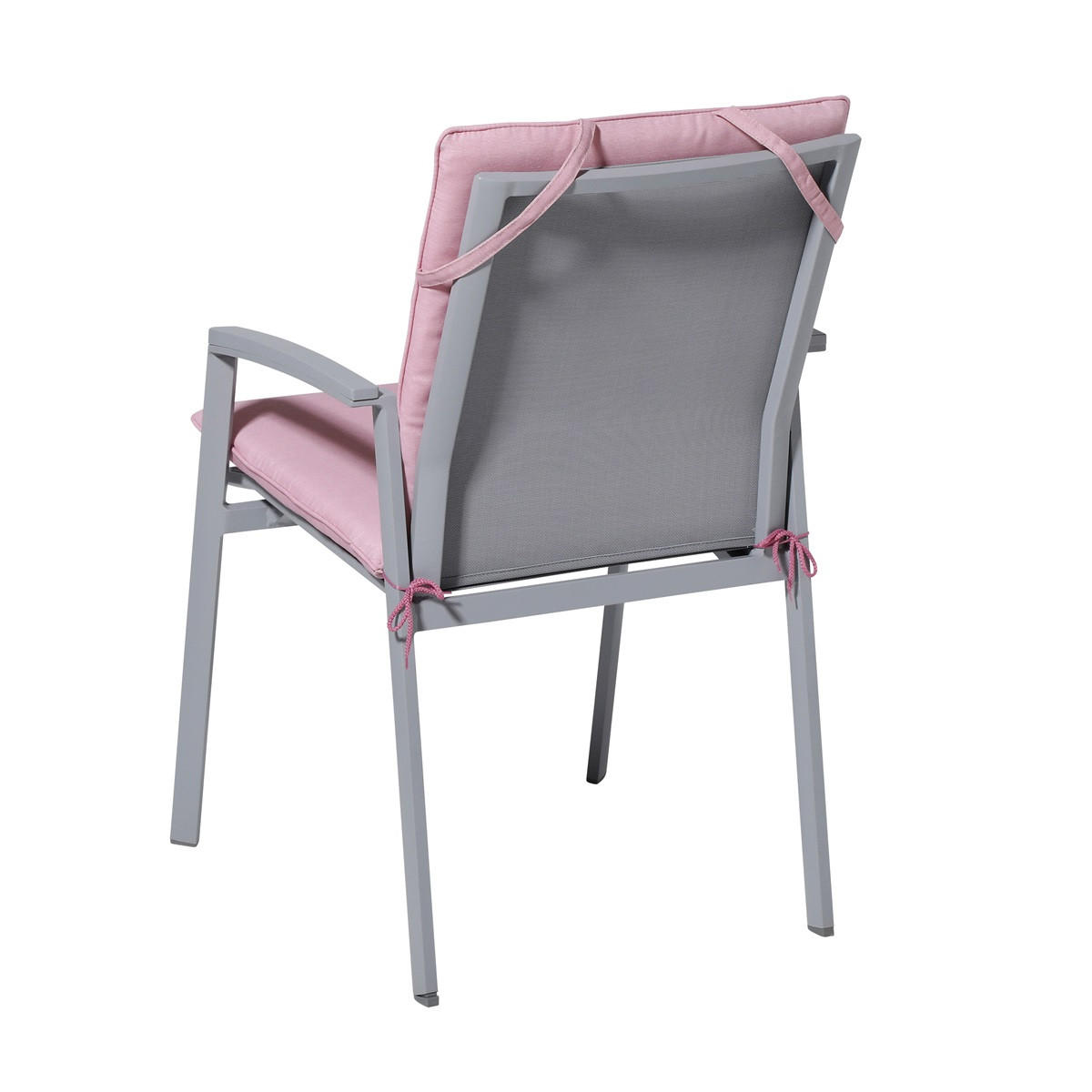 GARTENSTUHLKISSEN Panama 97/49 cm 4er-Set - Pink, Textil (49/6/97cm) - Madison