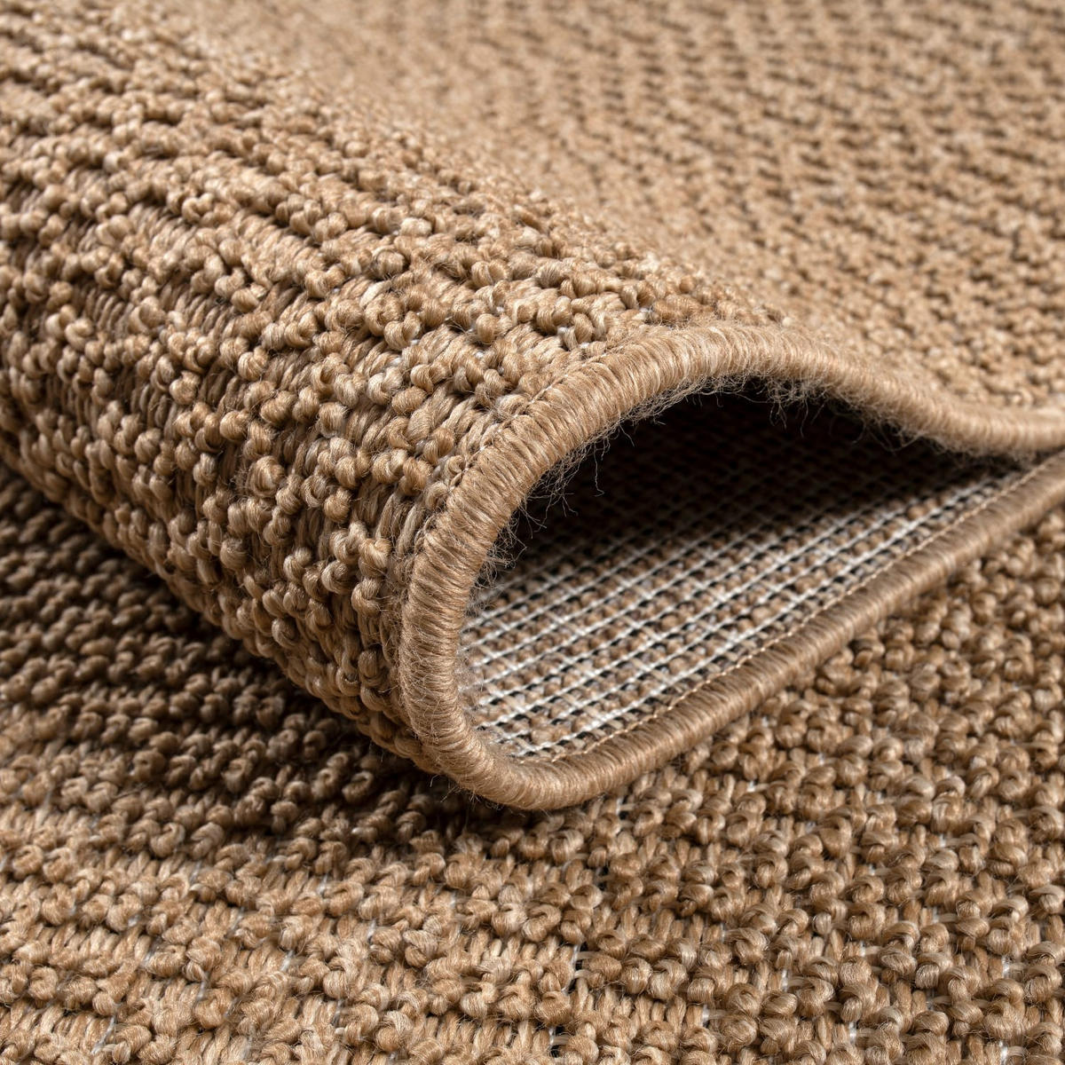 KURZFLORTEPPICH, einfarbig, aus Polypropylen, Beige, 200 x 280 cm - Beige, Textil (200/280cm) - KADIMA DESIGN