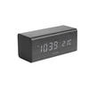 WECKER Schwarz 7.1/16/7 cm - Schwarz, Holz (16/7/7.1cm) - Karlsson