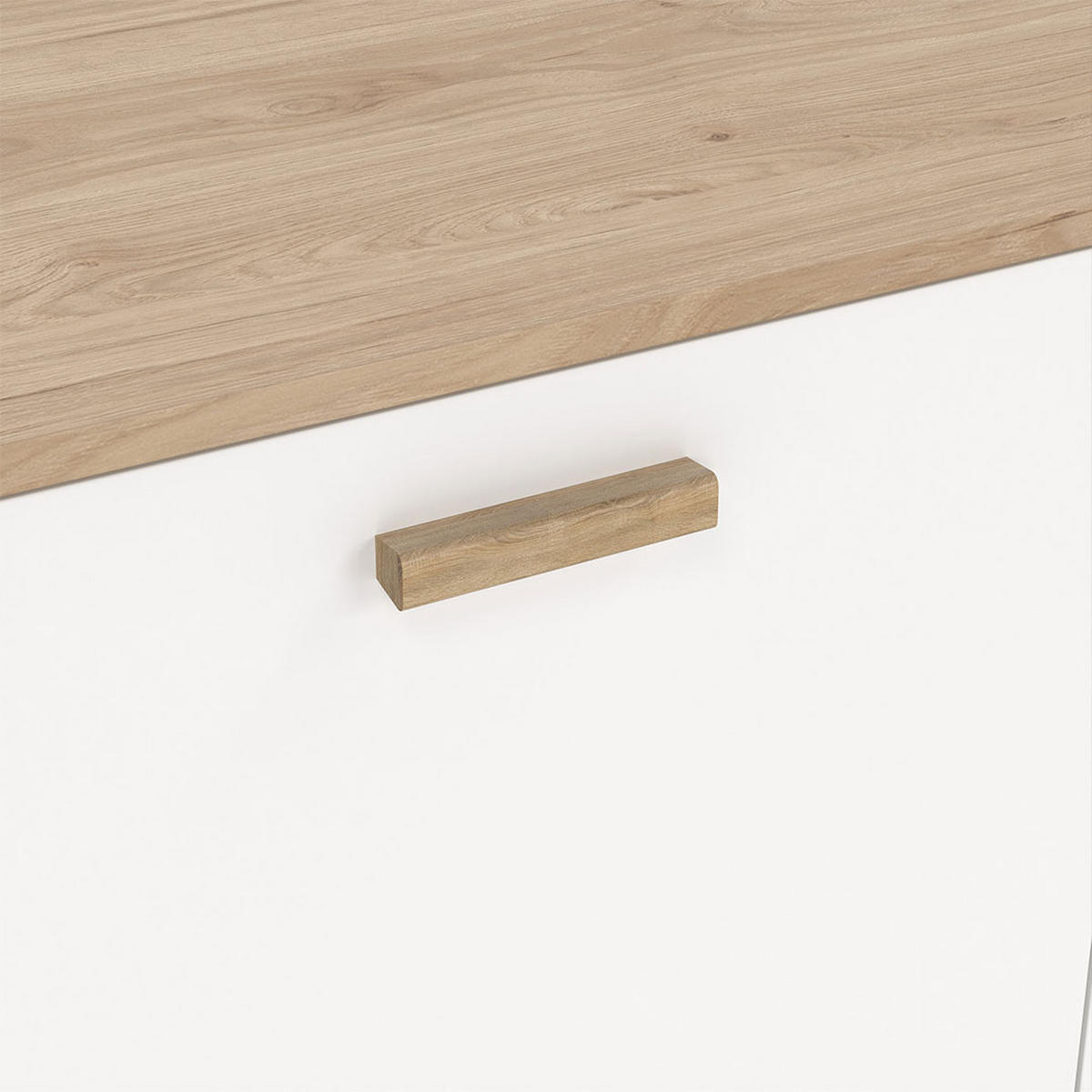 SIDEBOARD, Ikast, Eiche, Holzwerkstoff, 99 x 40 x 73 cm - Eichefarben, Holzwerkstoff (99/73/40cm) - ebuy24