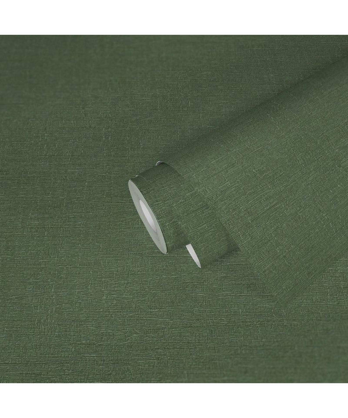 VLIESTAPETE Grün 53/1005 cm - Grün, Textil (53/1cm) - KUNSTLOFT