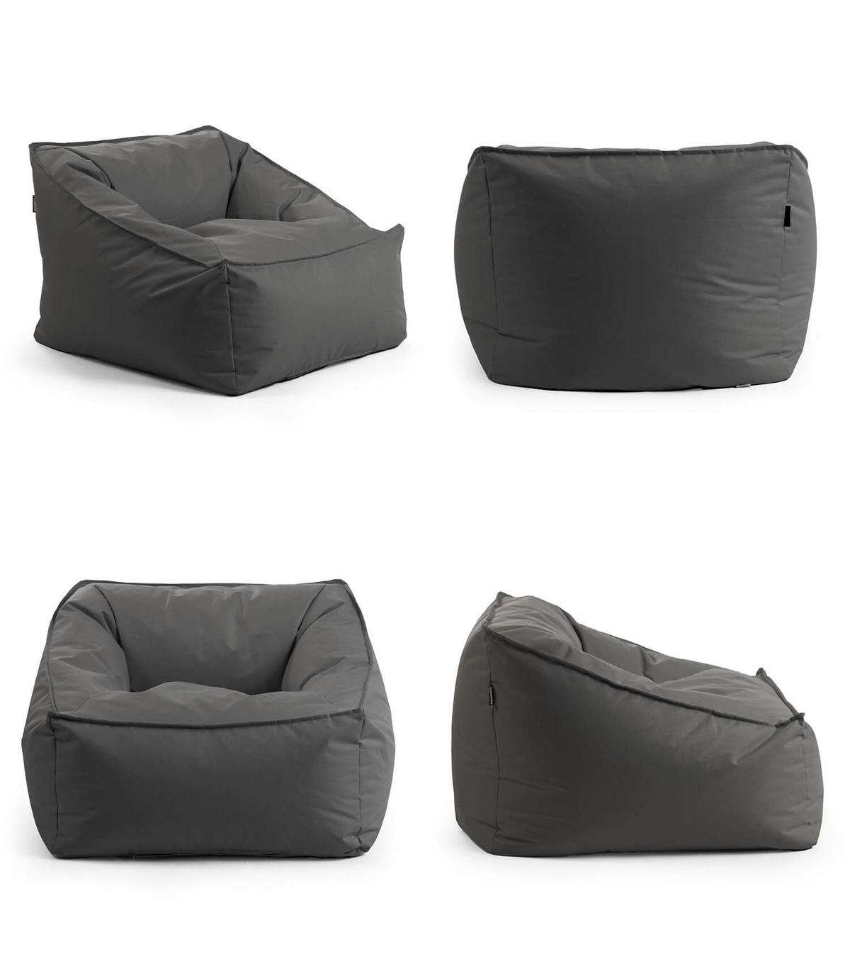 SITZSACK Der Sunnyboy - Schwarz, Textil (75/60/95cm) - Mokebo