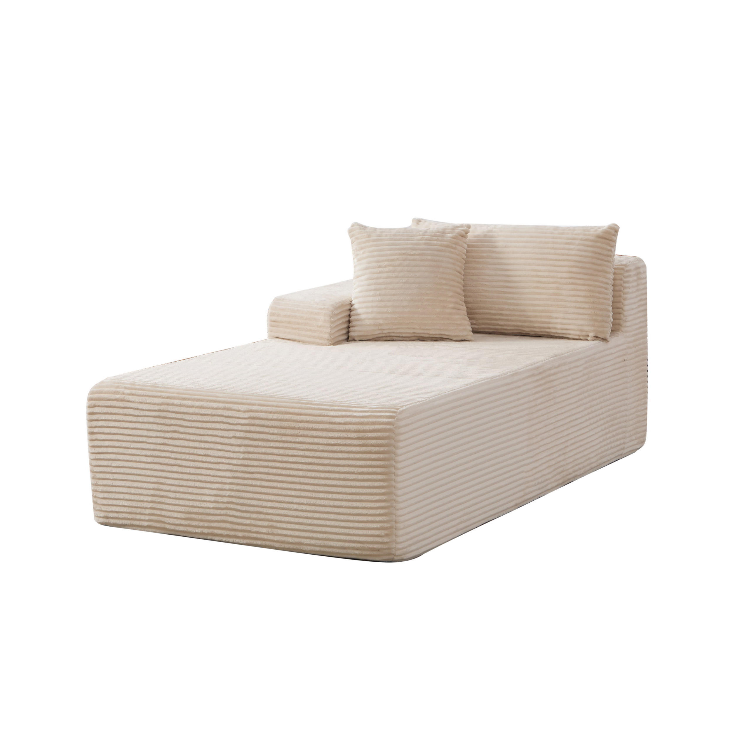 RÉCAMIERE DE-35139 linke Beige - Beige, Textil (100/74.5/174cm) - ComfortXL