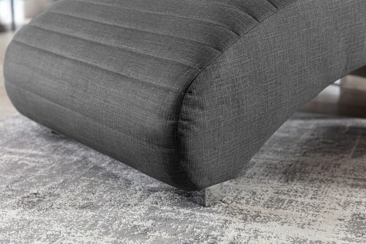 RELAXLIEGE Abramo In Lisbon - Schwarz, Holzwerkstoff/Textil (73/80/170cm) - Fun Möbel