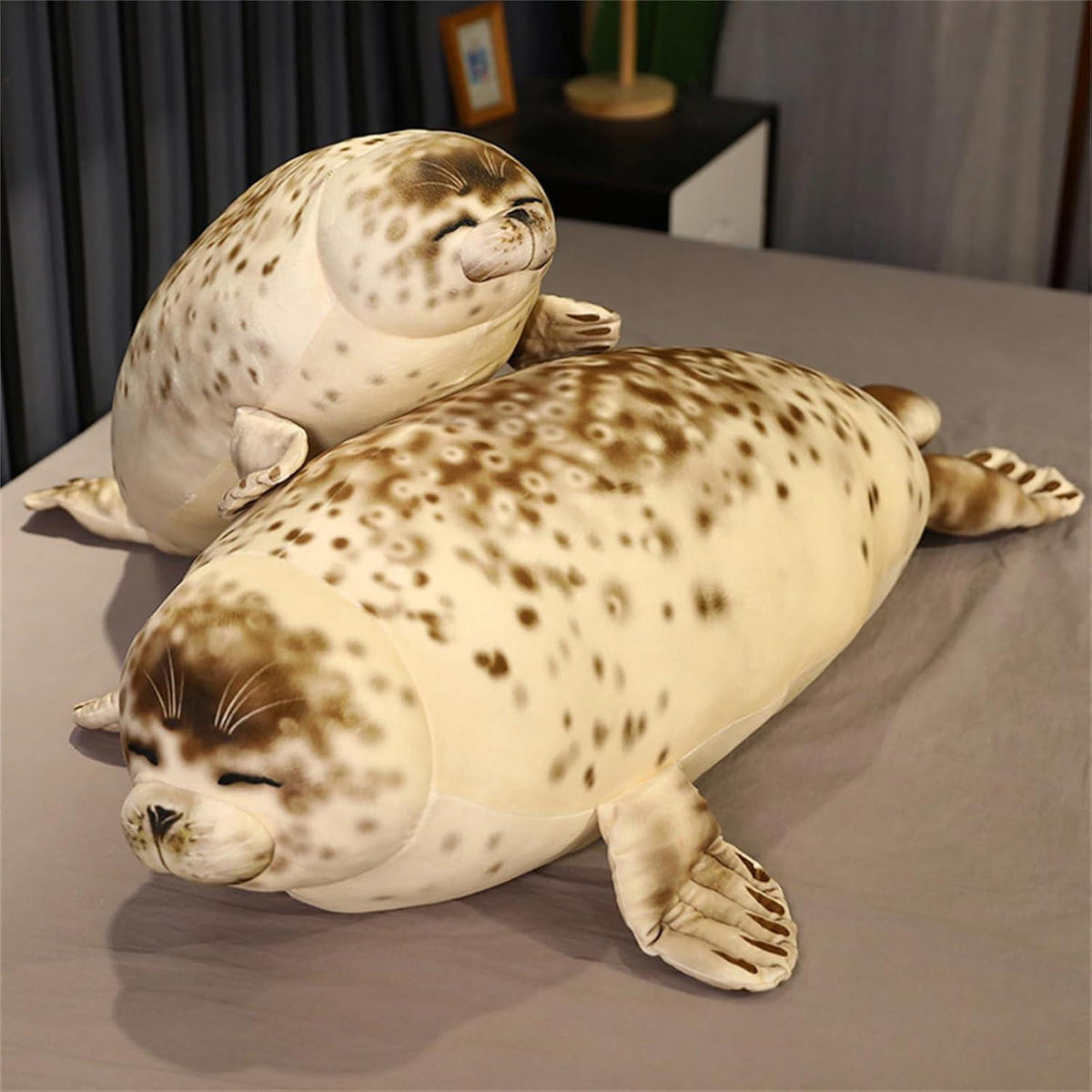 KUSCHELTIER Seelöwe 35 cm - Braun, Textil (10/15cm)