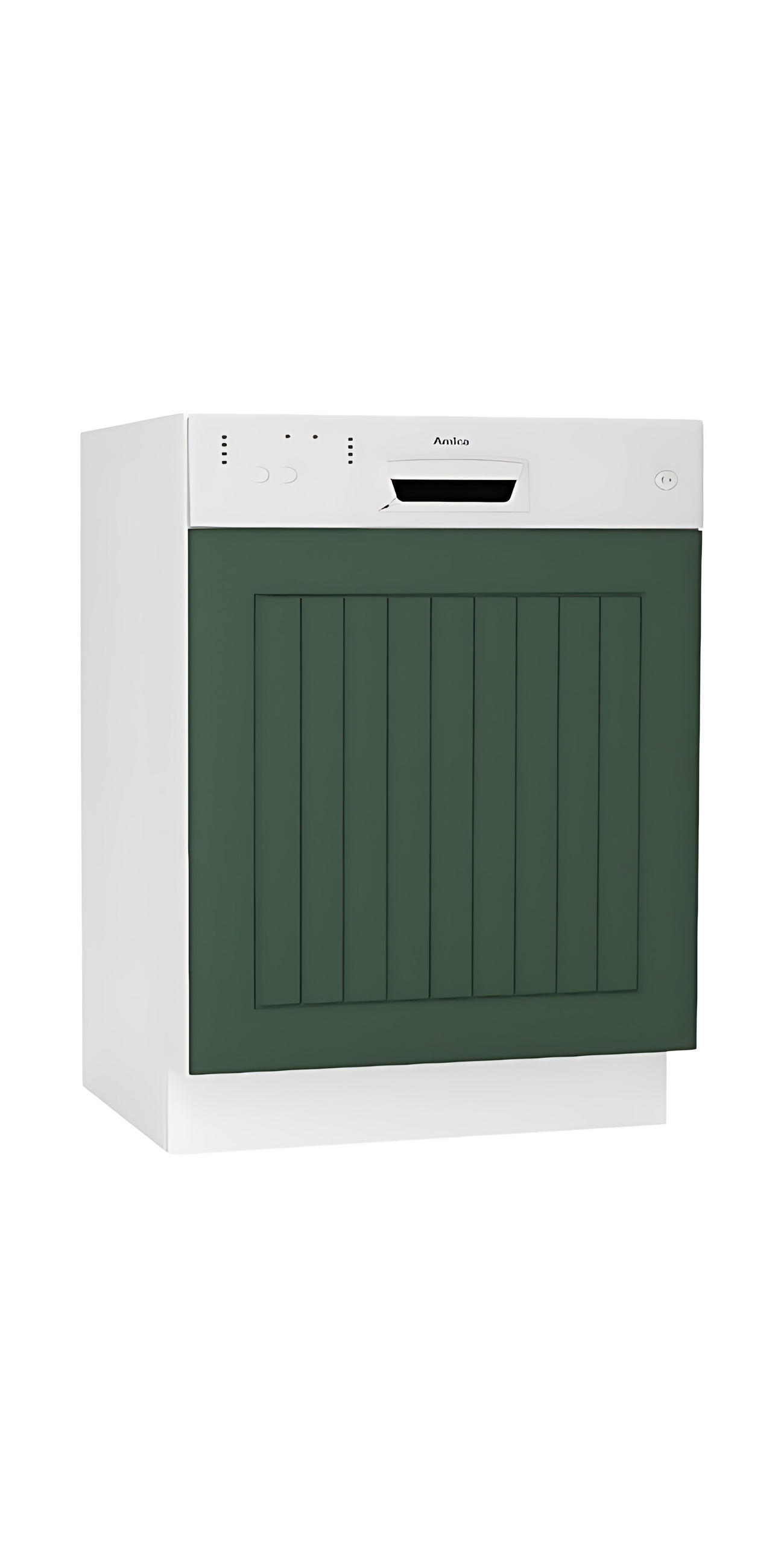 GESCHIRRSPÜLEFRONTENFZ 60 PO - ARVION - Elegante Geräte-Front - Grün, Holz/Metall (59.6/57/1.9cm) - ROYAL24_MARKT