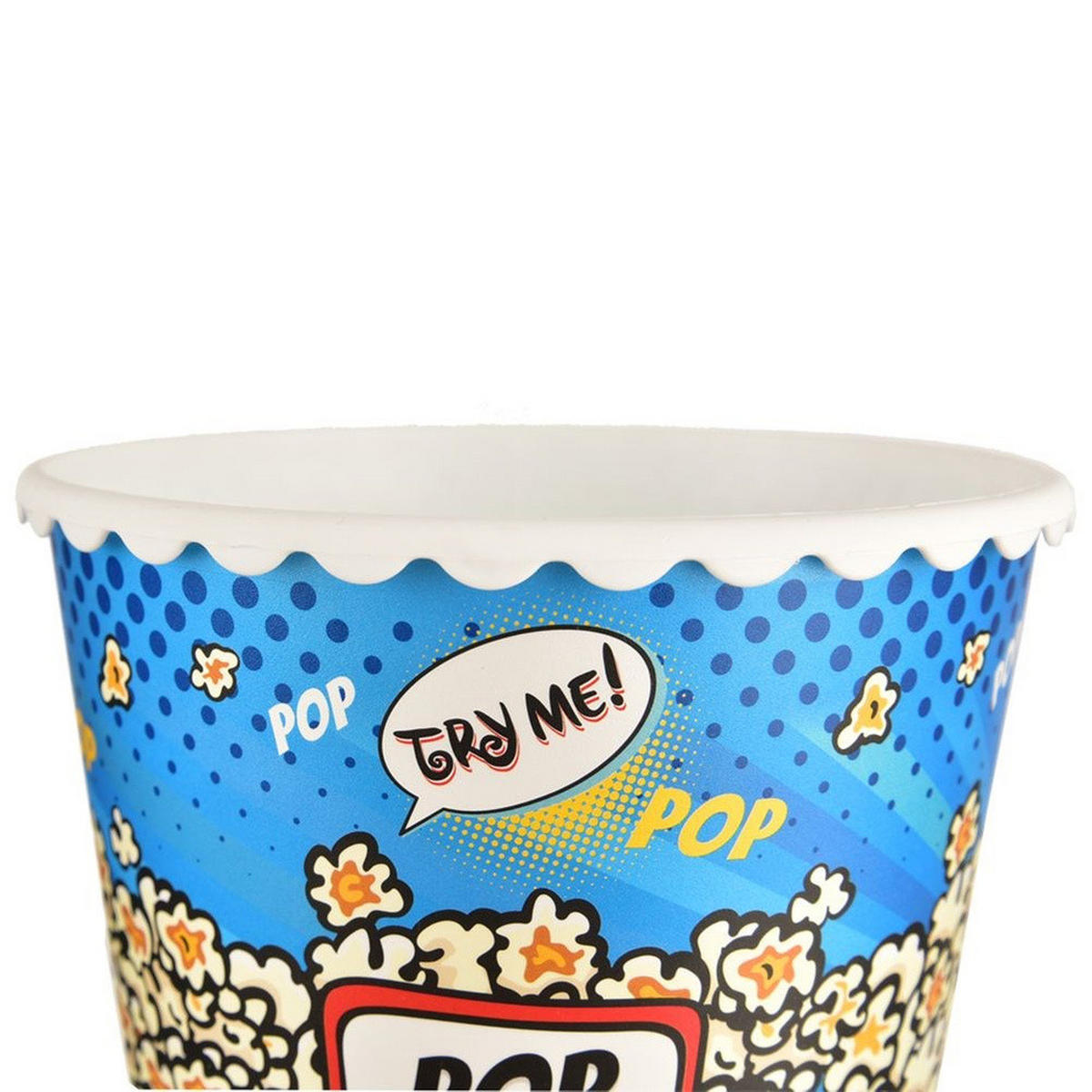 POPCORNBECHER Cinema blau - Blau, Kunststoff (17/17/14cm) - Orion 