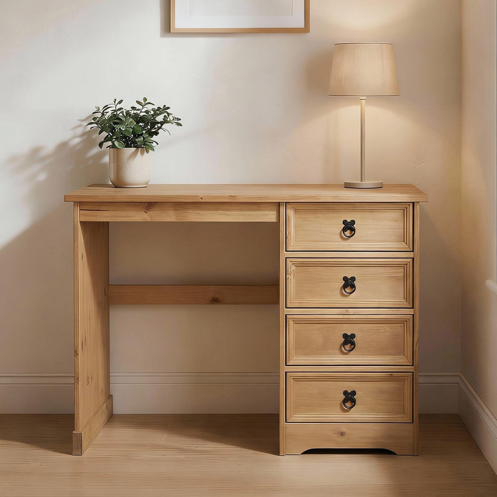 SCHREIBTISCH SALSA - Braun, Holz (47/104/78cm) - CARO-Möbel