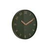 WANDUHR Amena Grün 40/4/40 cm - Grün, Kunststoff (4/40/40cm) - Karlsson
