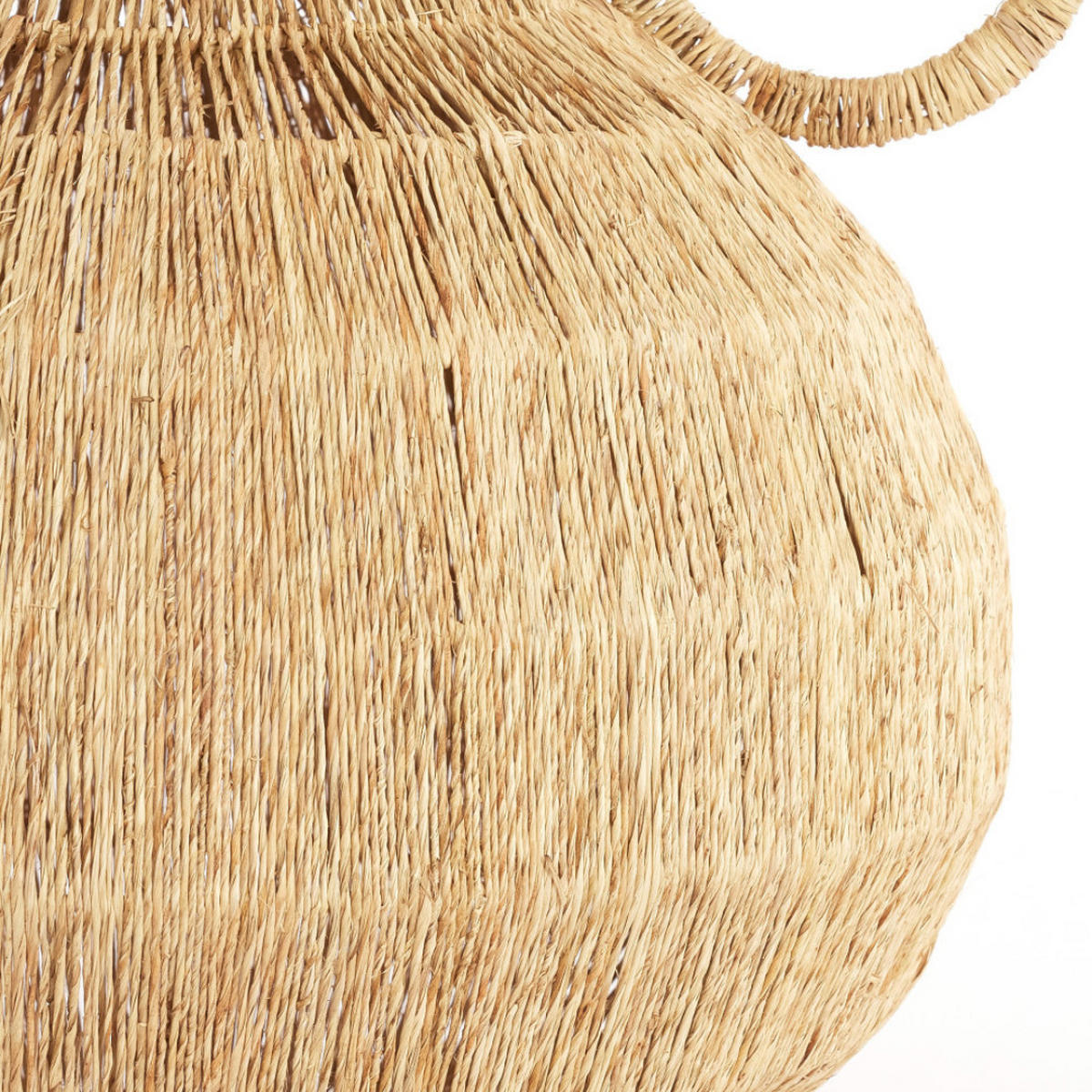 VAZE Brisa Braun 43/43/54 cm - Braun, Textil (54cm) - Light & Living