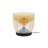 STEHLEUCHTE Up Gelb 33/33/32 cm - Gelb, Glas (33/33/32cm) - Hoyz Collection