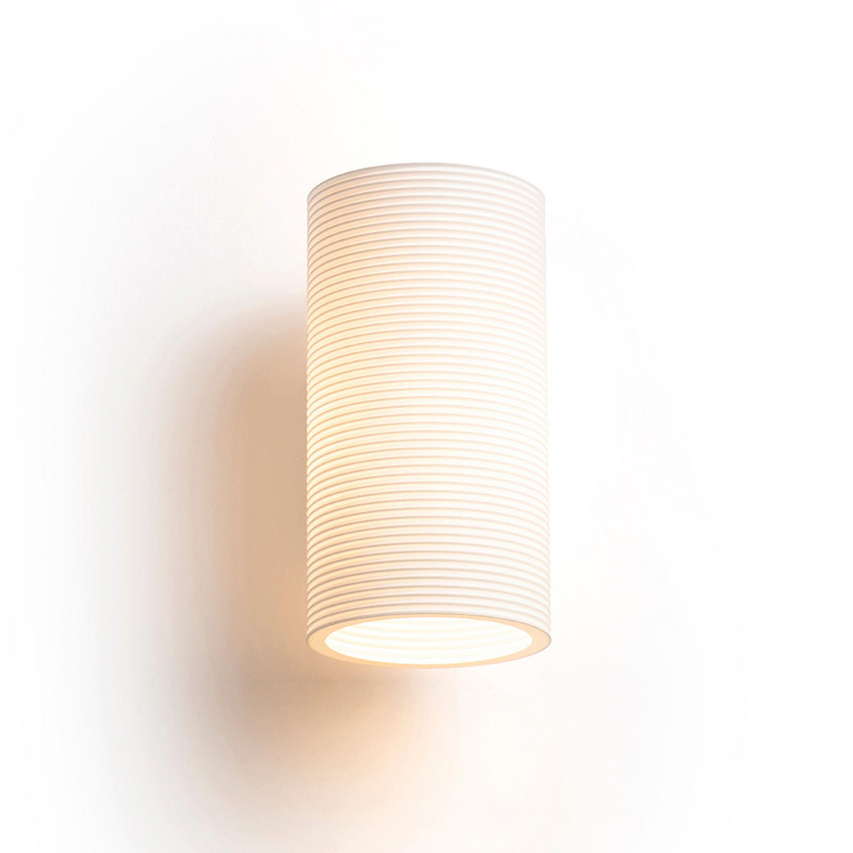 WANDLEUCHTE GLANS RR2 150 Weiß Eco PLA 5 W - Weiß, Kunststoff (8/15/98cm) - Rendl