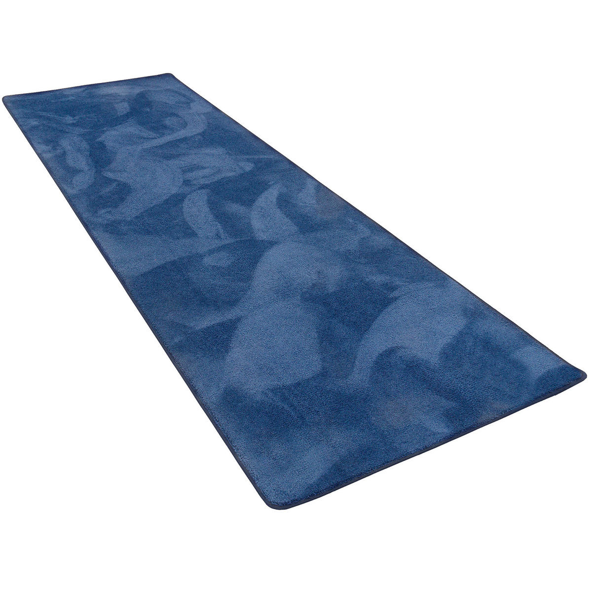 LUXUS SUPER SOFT HOCHFLOR LANGFLOR TEPPICH LÄUFER DELUXE - Dunkelblau, Textil (80/320cm) - Snapstyle