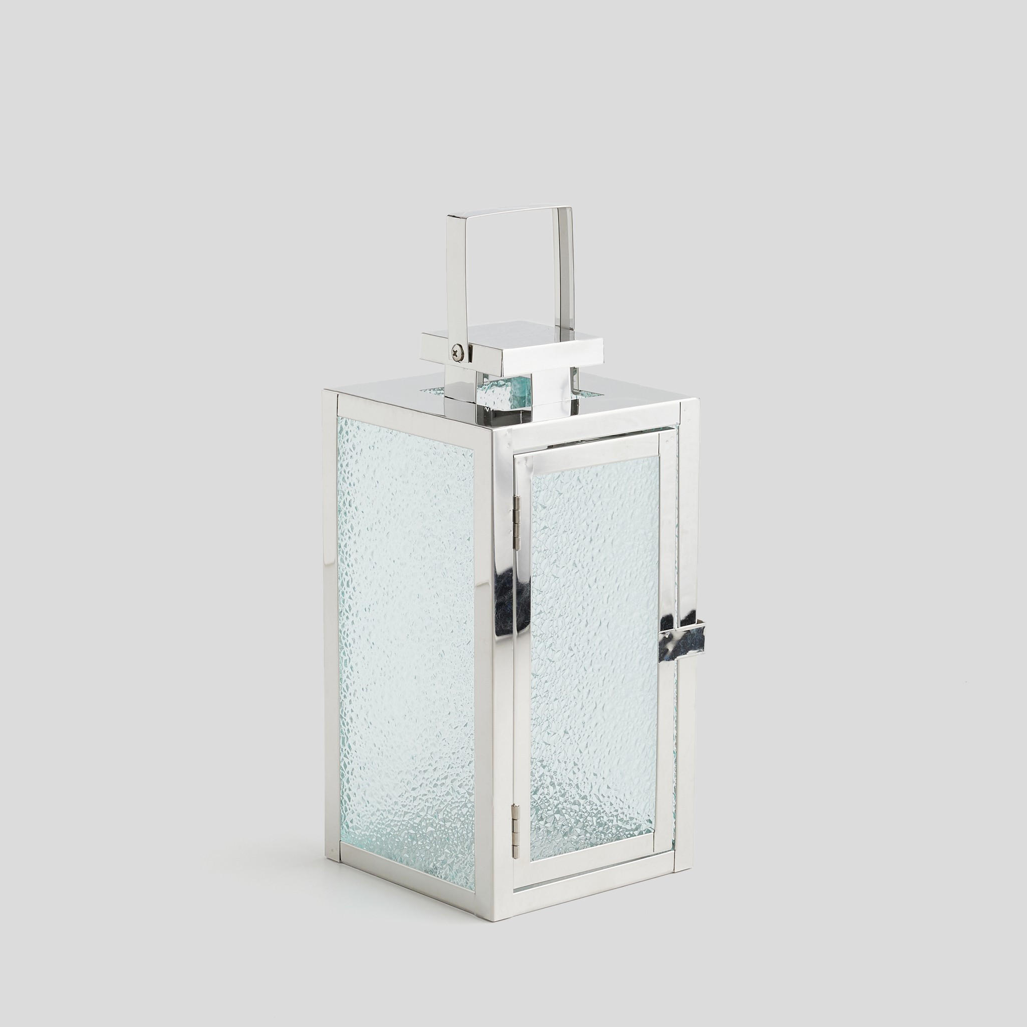 LATERNE Ramos - Silberfarben, Metall (12/25/12cm) - home&you
