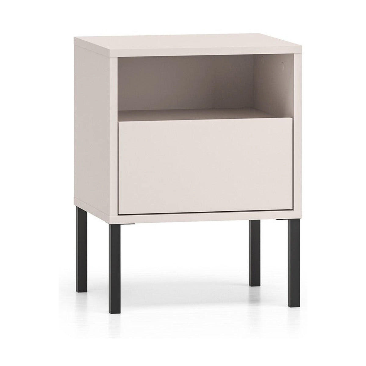 NACHTTISCH – 40 cm – Barnee – Kaschmir - Kaschmir, Holzwerkstoff (40/53/34cm) - hi-markt