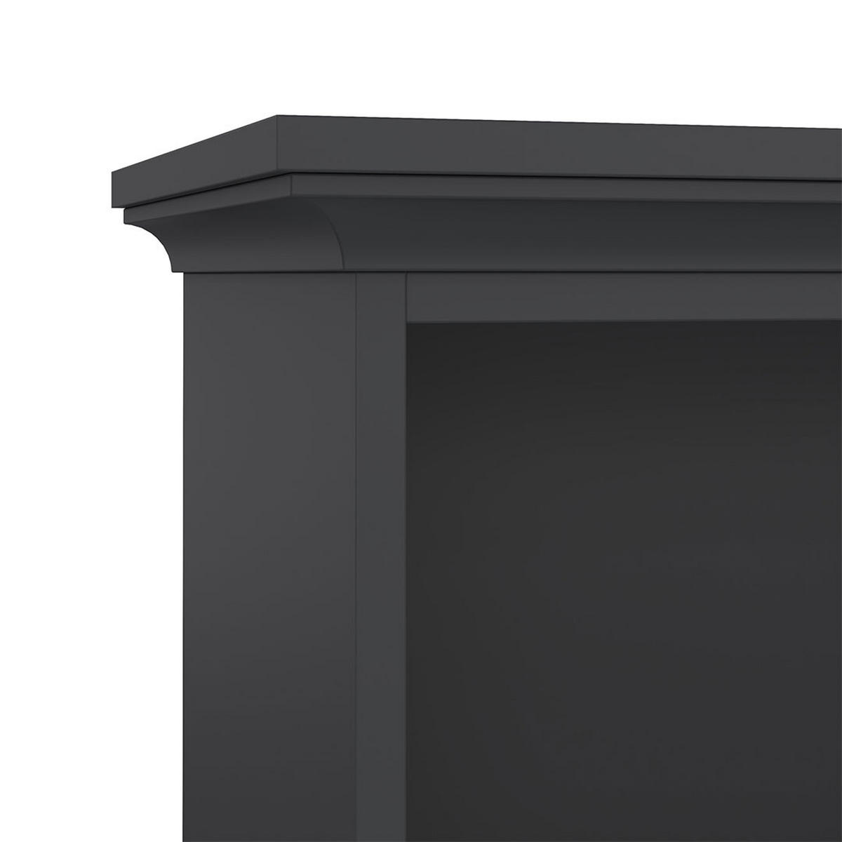 REGAL, Venedig, Grau, Holzwerkstoff, 97 x 37 x 201 cm - Grau, Holzwerkstoff (97/201/37cm) - ebuy24