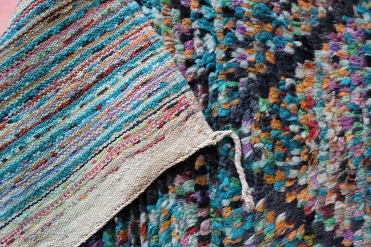 BERBERTEPPICH aus reiner Wolle 75x 304 cm - Multicolor, Naturmaterialien (75/304cm) - AFK Living