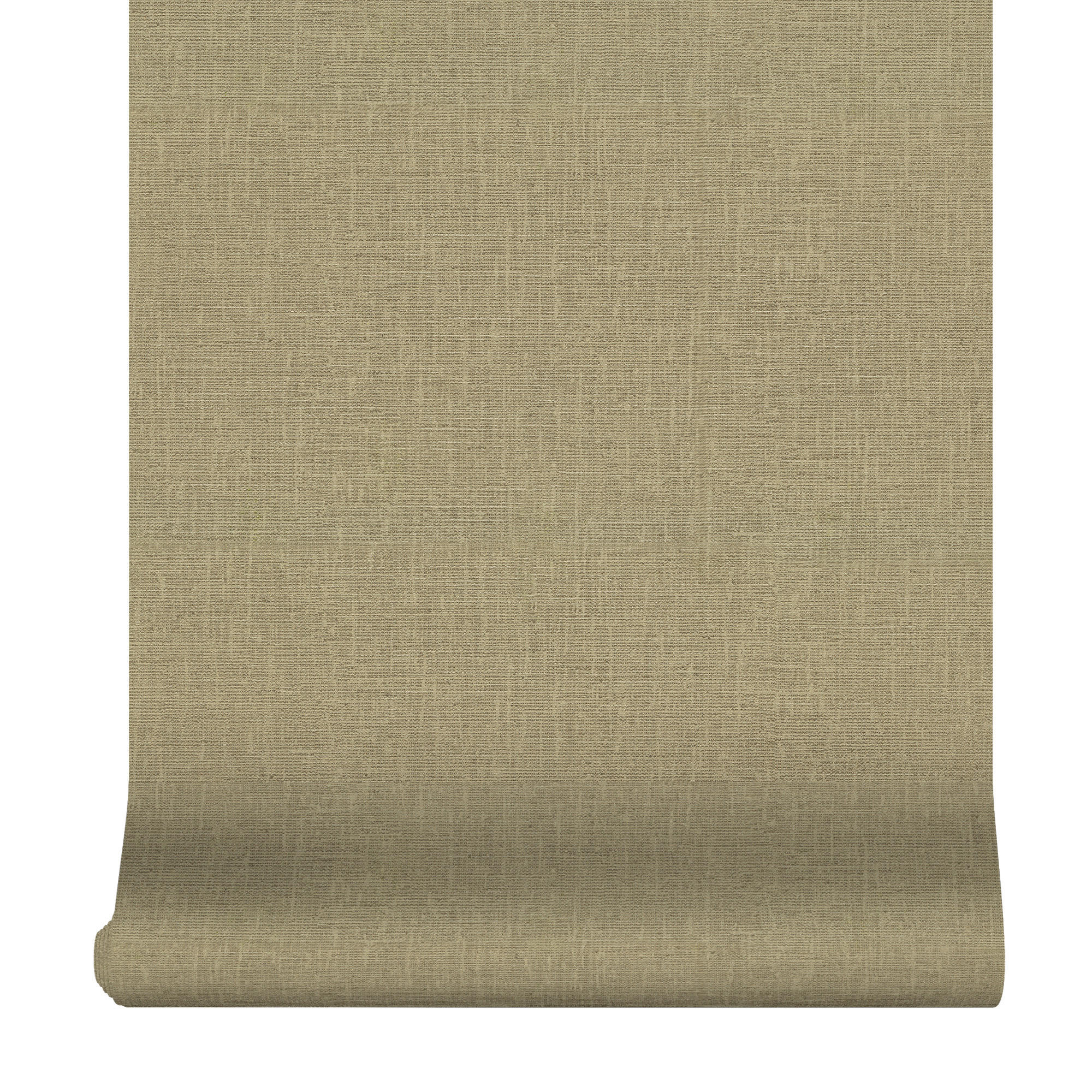 VLIESTAPETE - Webstoffstruktur 1000x52cm - Goldfarben, Papier/Kunststoff (52/1000cm) - Boutique