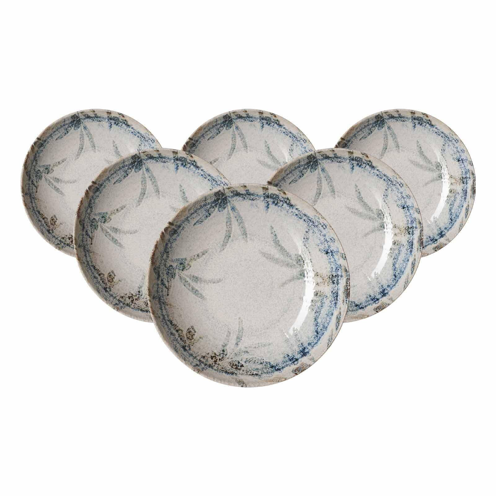 SUPPENTELLER Todi blau ø 21 cm 6er Set - Blau, Keramik (21cm) - Ritzenhoff Breker