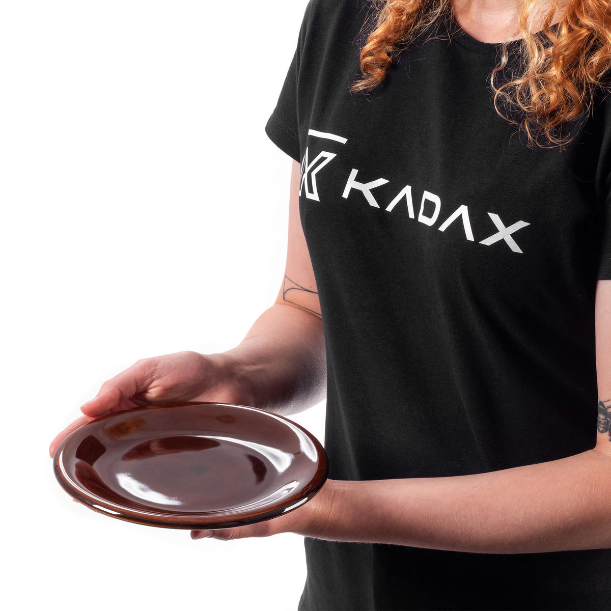 KADAX Dessertteller 19 cm für Kuchen, Steingut, Braun - Braun, Stein (19/2/23.5cm) - KADAX